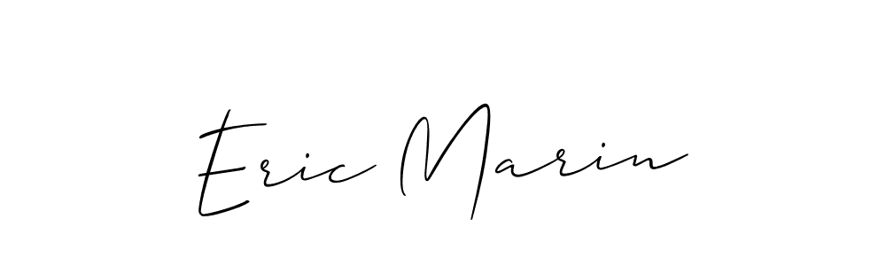 How to Draw Eric Marin signature style? Allison_Script is a latest design signature styles for name Eric Marin. Eric Marin signature style 2 images and pictures png