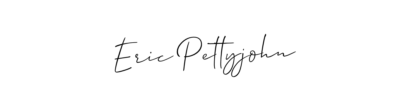 Best and Professional Signature Style for Eric Pettyjohn. Allison_Script Best Signature Style Collection. Eric Pettyjohn signature style 2 images and pictures png