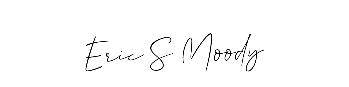 Allison_Script is a professional signature style that is perfect for those who want to add a touch of class to their signature. It is also a great choice for those who want to make their signature more unique. Get Eric S Moody name to fancy signature for free. Eric S Moody signature style 2 images and pictures png