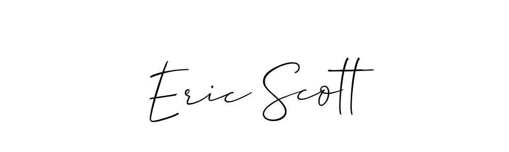 Allison_Script is a professional signature style that is perfect for those who want to add a touch of class to their signature. It is also a great choice for those who want to make their signature more unique. Get Eric Scott name to fancy signature for free. Eric Scott signature style 2 images and pictures png