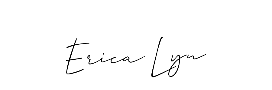 It looks lik you need a new signature style for name Erica Lyn. Design unique handwritten (Allison_Script) signature with our free signature maker in just a few clicks. Erica Lyn signature style 2 images and pictures png