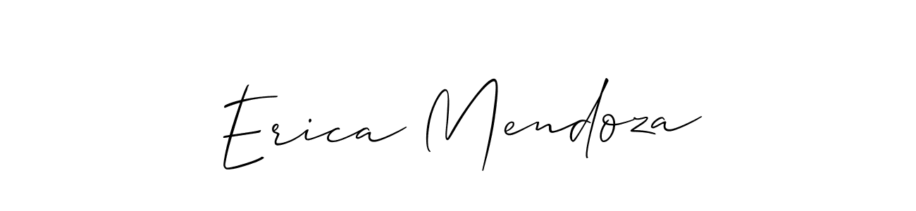 if you are searching for the best signature style for your name Erica Mendoza. so please give up your signature search. here we have designed multiple signature styles  using Allison_Script. Erica Mendoza signature style 2 images and pictures png