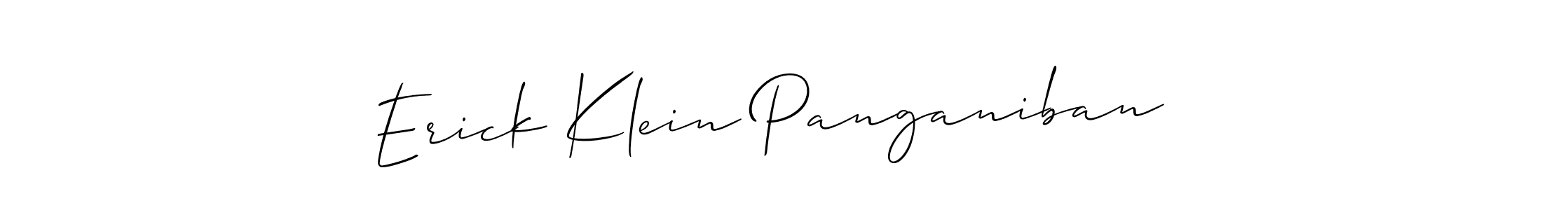 Make a short Erick Klein Panganiban signature style. Manage your documents anywhere anytime using Allison_Script. Create and add eSignatures, submit forms, share and send files easily. Erick Klein Panganiban signature style 2 images and pictures png