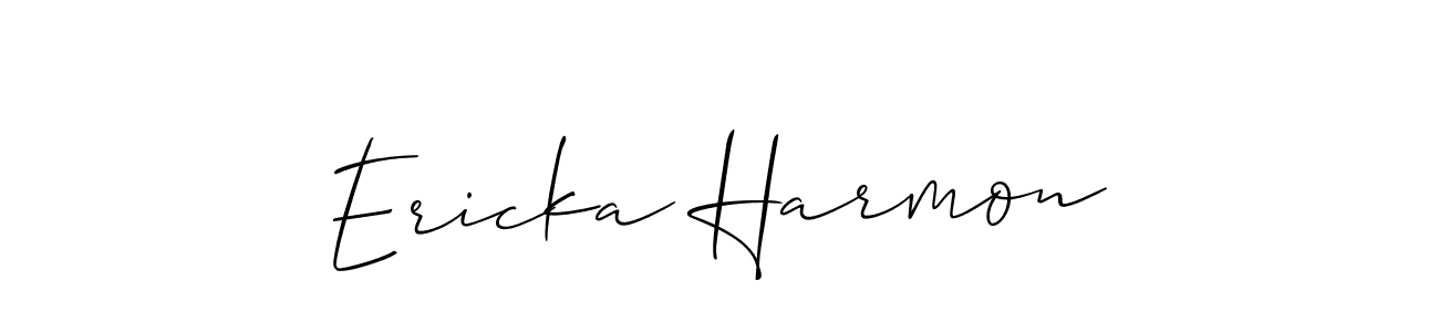 Make a beautiful signature design for name Ericka Harmon. Use this online signature maker to create a handwritten signature for free. Ericka Harmon signature style 2 images and pictures png