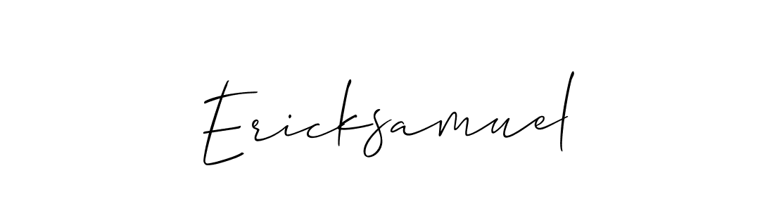 Make a beautiful signature design for name Ericksamuel. Use this online signature maker to create a handwritten signature for free. Ericksamuel signature style 2 images and pictures png