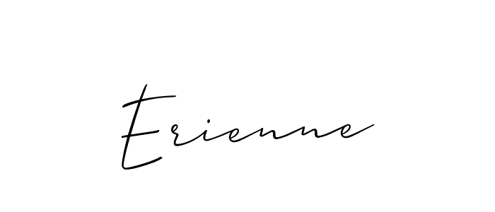 Make a beautiful signature design for name Erienne. Use this online signature maker to create a handwritten signature for free. Erienne signature style 2 images and pictures png