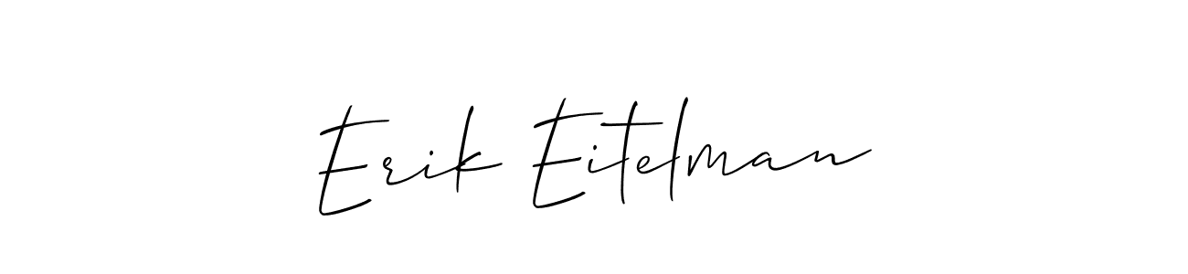 Check out images of Autograph of Erik Eitelman name. Actor Erik Eitelman Signature Style. Allison_Script is a professional sign style online. Erik Eitelman signature style 2 images and pictures png