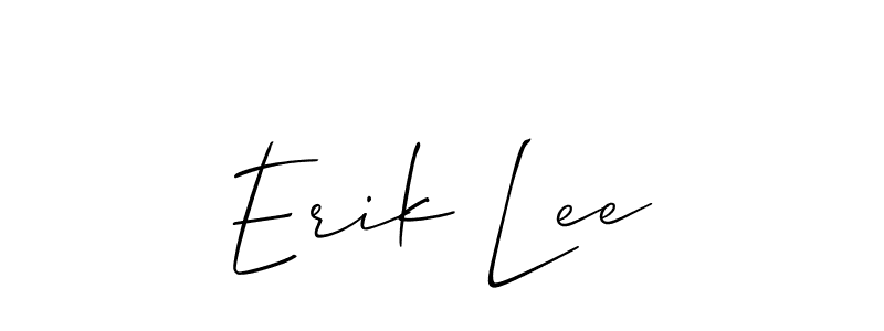 Make a beautiful signature design for name Erik Lee. Use this online signature maker to create a handwritten signature for free. Erik Lee signature style 2 images and pictures png