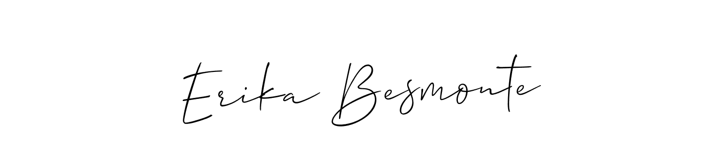 See photos of Erika Besmonte official signature by Spectra . Check more albums & portfolios. Read reviews & check more about Allison_Script font. Erika Besmonte signature style 2 images and pictures png