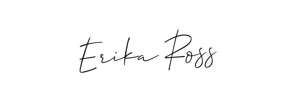 How to make Erika Ross signature? Allison_Script is a professional autograph style. Create handwritten signature for Erika Ross name. Erika Ross signature style 2 images and pictures png