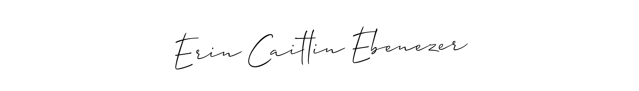 Make a beautiful signature design for name Erin Caitlin Ebenezer. Use this online signature maker to create a handwritten signature for free. Erin Caitlin Ebenezer signature style 2 images and pictures png