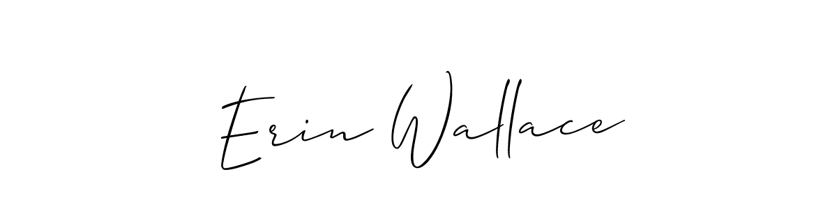 Similarly Allison_Script is the best handwritten signature design. Signature creator online .You can use it as an online autograph creator for name Erin Wallace. Erin Wallace signature style 2 images and pictures png