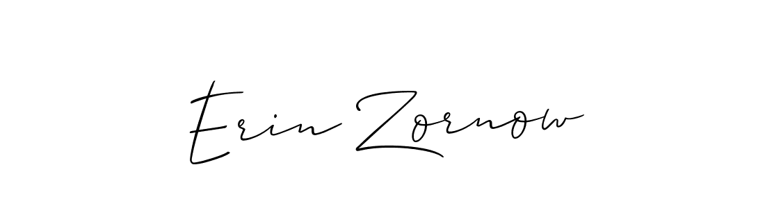 Best and Professional Signature Style for Erin Zornow. Allison_Script Best Signature Style Collection. Erin Zornow signature style 2 images and pictures png