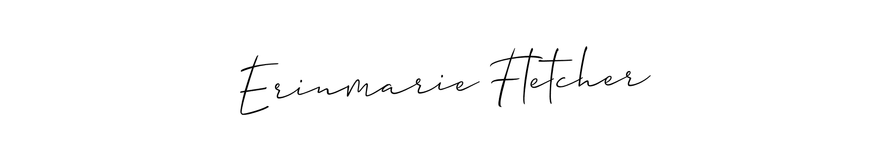 Make a short Erinmarie Fletcher signature style. Manage your documents anywhere anytime using Allison_Script. Create and add eSignatures, submit forms, share and send files easily. Erinmarie Fletcher signature style 2 images and pictures png