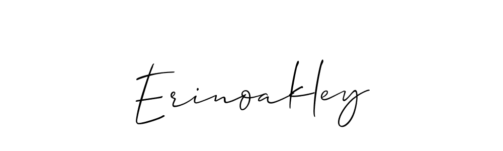 Similarly Allison_Script is the best handwritten signature design. Signature creator online .You can use it as an online autograph creator for name Erinoakley. Erinoakley signature style 2 images and pictures png