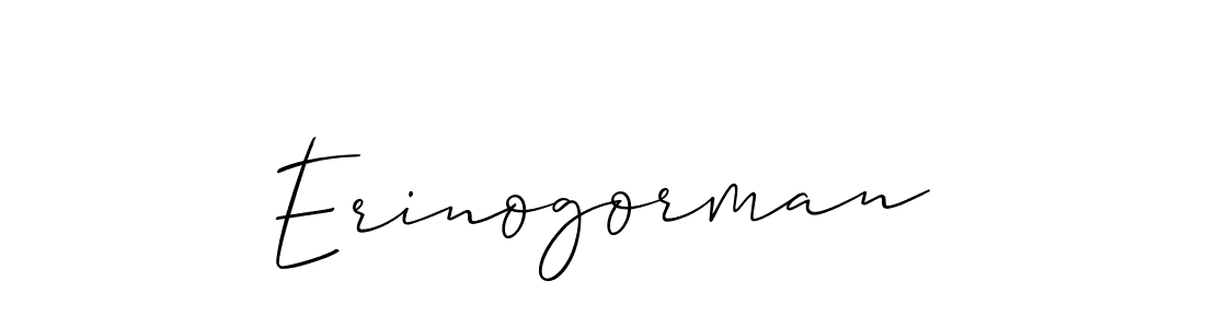 How to Draw Erinogorman signature style? Allison_Script is a latest design signature styles for name Erinogorman. Erinogorman signature style 2 images and pictures png