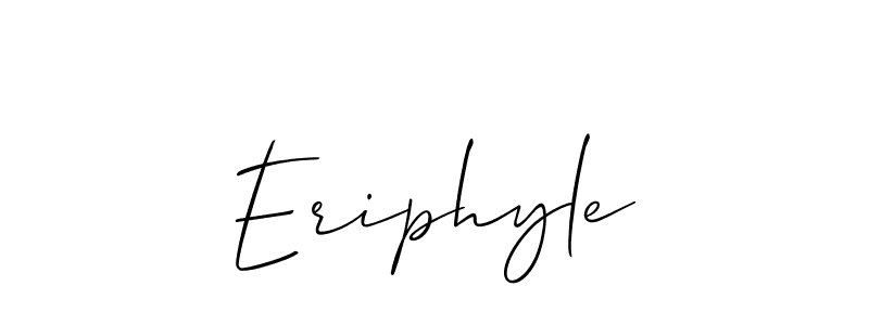 How to Draw Eriphyle signature style? Allison_Script is a latest design signature styles for name Eriphyle. Eriphyle signature style 2 images and pictures png