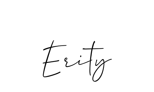 You can use this online signature creator to create a handwritten signature for the name Erity. This is the best online autograph maker. Erity signature style 2 images and pictures png