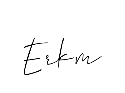 Check out images of Autograph of Erkm name. Actor Erkm Signature Style. Allison_Script is a professional sign style online. Erkm signature style 2 images and pictures png