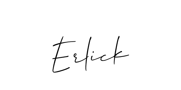 Check out images of Autograph of Erlick name. Actor Erlick Signature Style. Allison_Script is a professional sign style online. Erlick signature style 2 images and pictures png