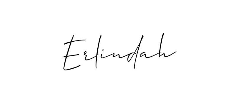 It looks lik you need a new signature style for name Erlindah. Design unique handwritten (Allison_Script) signature with our free signature maker in just a few clicks. Erlindah signature style 2 images and pictures png