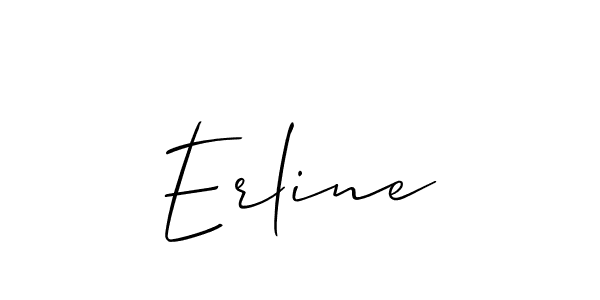 Make a beautiful signature design for name Erline. Use this online signature maker to create a handwritten signature for free. Erline signature style 2 images and pictures png