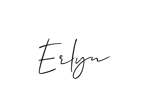 The best way (Allison_Script) to make a short signature is to pick only two or three words in your name. The name Erlyn include a total of six letters. For converting this name. Erlyn signature style 2 images and pictures png