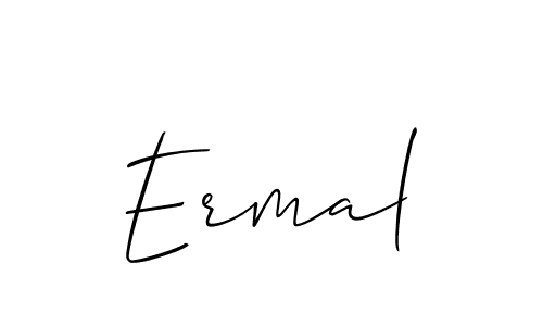 How to Draw Ermal signature style? Allison_Script is a latest design signature styles for name Ermal. Ermal signature style 2 images and pictures png