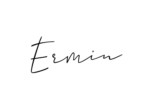 How to Draw Ermin signature style? Allison_Script is a latest design signature styles for name Ermin. Ermin signature style 2 images and pictures png