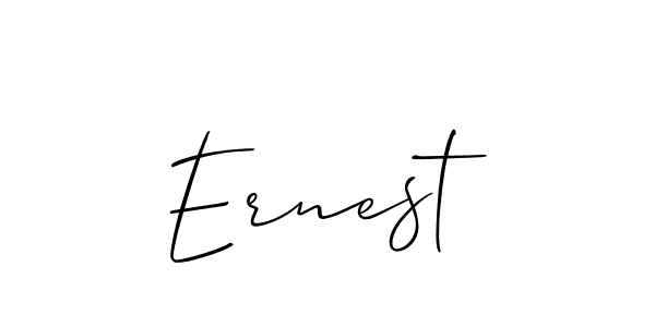 Create a beautiful signature design for name Ernest. With this signature (Allison_Script) fonts, you can make a handwritten signature for free. Ernest signature style 2 images and pictures png