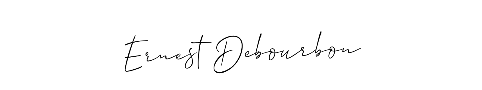 Once you've used our free online signature maker to create your best signature Allison_Script style, it's time to enjoy all of the benefits that Ernest Debourbon name signing documents. Ernest Debourbon signature style 2 images and pictures png
