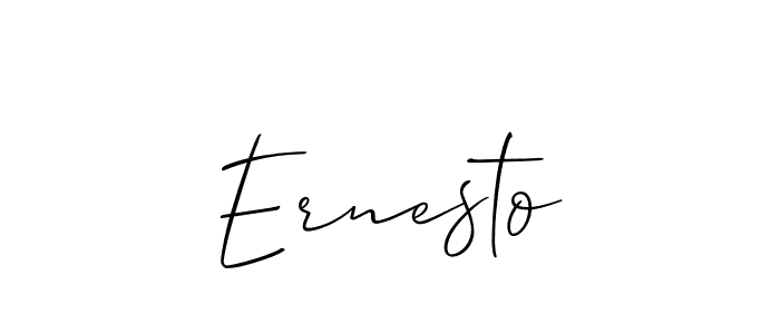 It looks lik you need a new signature style for name Ernesto. Design unique handwritten (Allison_Script) signature with our free signature maker in just a few clicks. Ernesto signature style 2 images and pictures png