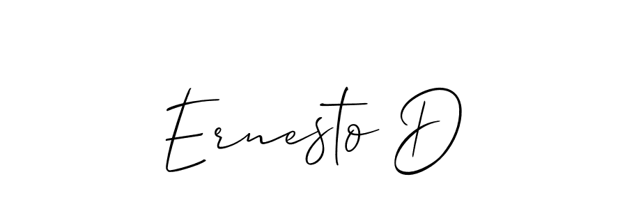 Best and Professional Signature Style for Ernesto D. Allison_Script Best Signature Style Collection. Ernesto D signature style 2 images and pictures png