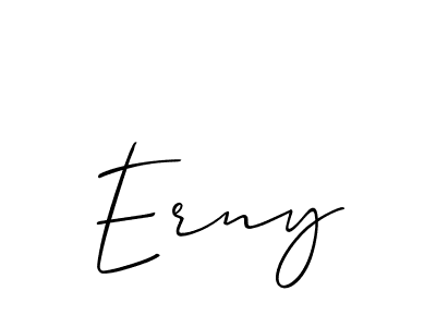 Check out images of Autograph of Erny name. Actor Erny Signature Style. Allison_Script is a professional sign style online. Erny signature style 2 images and pictures png