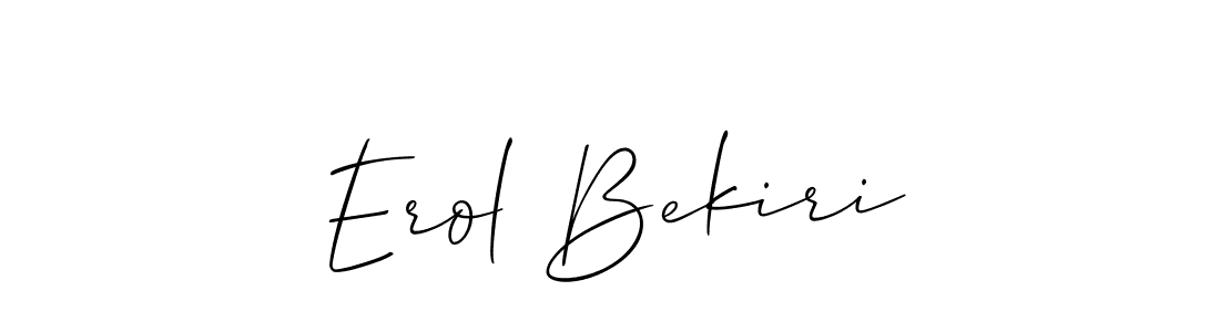 Best and Professional Signature Style for Erol Bekiri. Allison_Script Best Signature Style Collection. Erol Bekiri signature style 2 images and pictures png