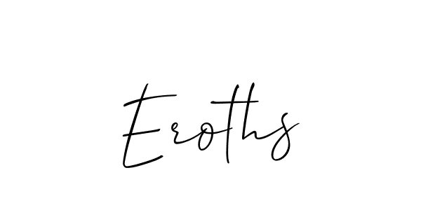 Check out images of Autograph of Eroths name. Actor Eroths Signature Style. Allison_Script is a professional sign style online. Eroths signature style 2 images and pictures png