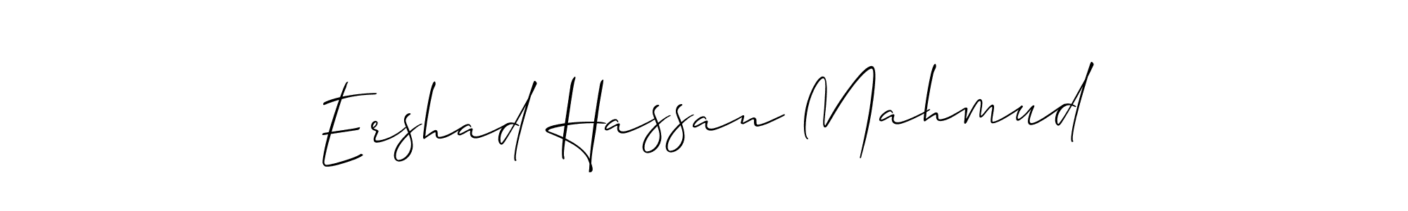 Make a beautiful signature design for name Ershad Hassan Mahmud. Use this online signature maker to create a handwritten signature for free. Ershad Hassan Mahmud signature style 2 images and pictures png