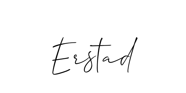 Also You can easily find your signature by using the search form. We will create Erstad name handwritten signature images for you free of cost using Allison_Script sign style. Erstad signature style 2 images and pictures png