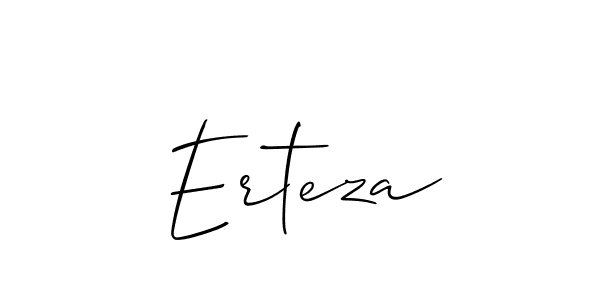 Once you've used our free online signature maker to create your best signature Allison_Script style, it's time to enjoy all of the benefits that Erteza name signing documents. Erteza signature style 2 images and pictures png