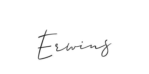 This is the best signature style for the Erwins name. Also you like these signature font (Allison_Script). Mix name signature. Erwins signature style 2 images and pictures png