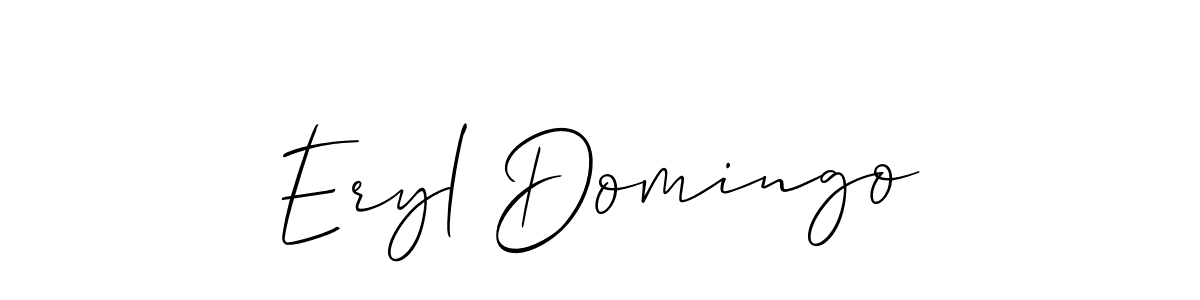 You can use this online signature creator to create a handwritten signature for the name Eryl Domingo. This is the best online autograph maker. Eryl Domingo signature style 2 images and pictures png