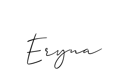 You can use this online signature creator to create a handwritten signature for the name Eryna. This is the best online autograph maker. Eryna signature style 2 images and pictures png