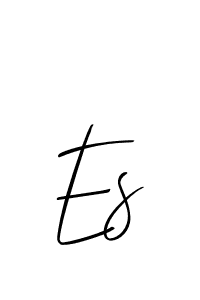 Make a short Es signature style. Manage your documents anywhere anytime using Allison_Script. Create and add eSignatures, submit forms, share and send files easily. Es signature style 2 images and pictures png