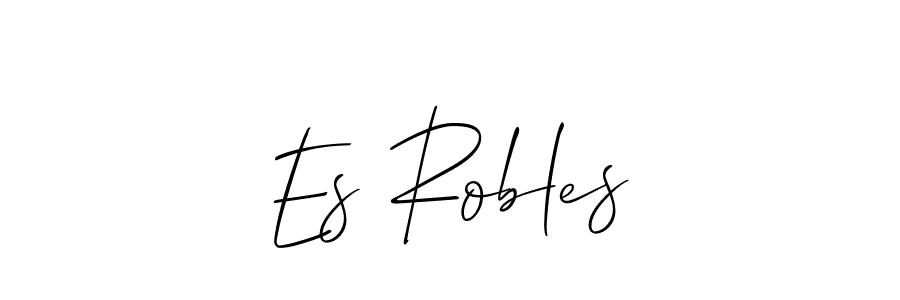 Make a beautiful signature design for name Es Robles. Use this online signature maker to create a handwritten signature for free. Es Robles signature style 2 images and pictures png