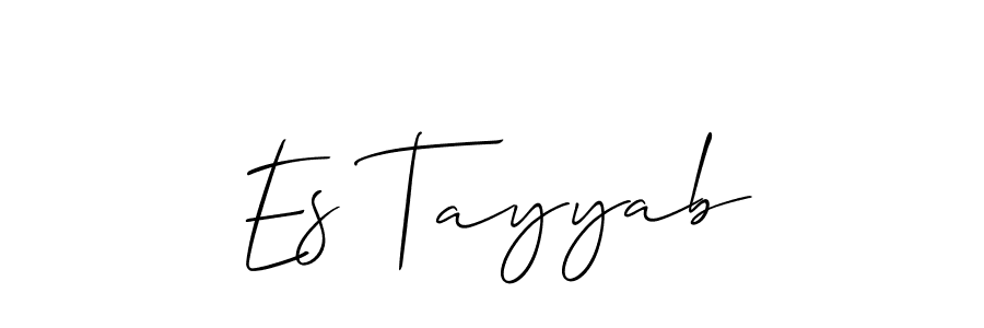 Make a short Es Tayyab signature style. Manage your documents anywhere anytime using Allison_Script. Create and add eSignatures, submit forms, share and send files easily. Es Tayyab signature style 2 images and pictures png
