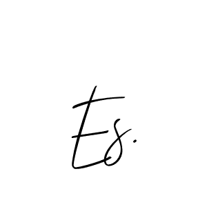 Design your own signature with our free online signature maker. With this signature software, you can create a handwritten (Allison_Script) signature for name Es.. Es. signature style 2 images and pictures png