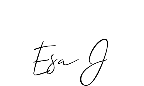 Here are the top 10 professional signature styles for the name Esa J. These are the best autograph styles you can use for your name. Esa J signature style 2 images and pictures png