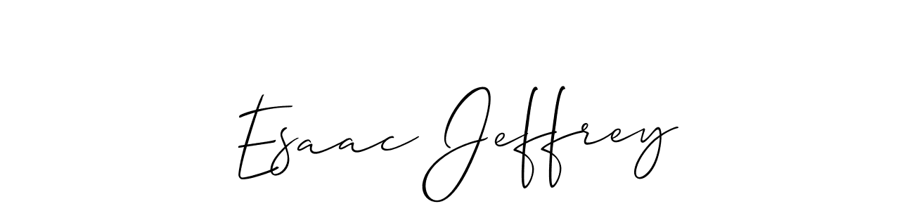 Also You can easily find your signature by using the search form. We will create Esaac Jeffrey name handwritten signature images for you free of cost using Allison_Script sign style. Esaac Jeffrey signature style 2 images and pictures png
