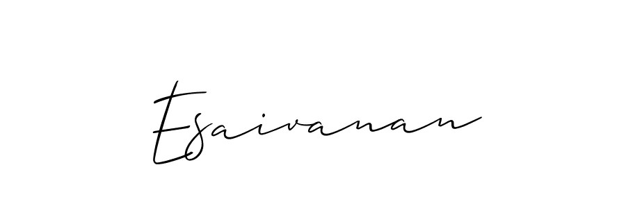 Here are the top 10 professional signature styles for the name Esaivanan. These are the best autograph styles you can use for your name. Esaivanan signature style 2 images and pictures png