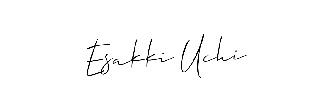 Here are the top 10 professional signature styles for the name Esakki Uchi. These are the best autograph styles you can use for your name. Esakki Uchi signature style 2 images and pictures png